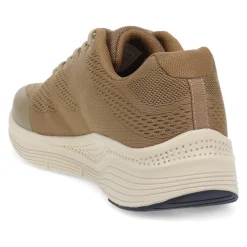 Wide Fit Breathable Trainers - Taupe