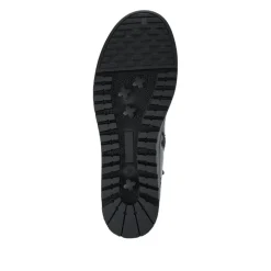 Wide Fit Calf Length Boots With Inside Zip - Black