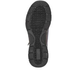 Wide Fit Casual Bungee Lace Shoes - Navy