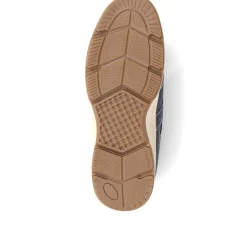 Wide Fit Casual Lace Up Shoes - Navy