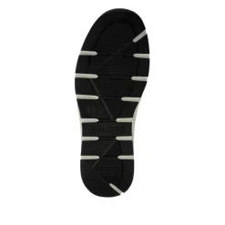 Wide-Fit Casual Leather Shoes - Navy Multi