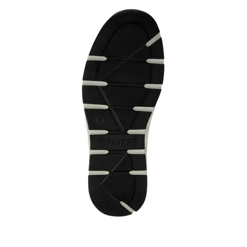 Wide-Fit Casual Leather Shoes - Navy Multi
