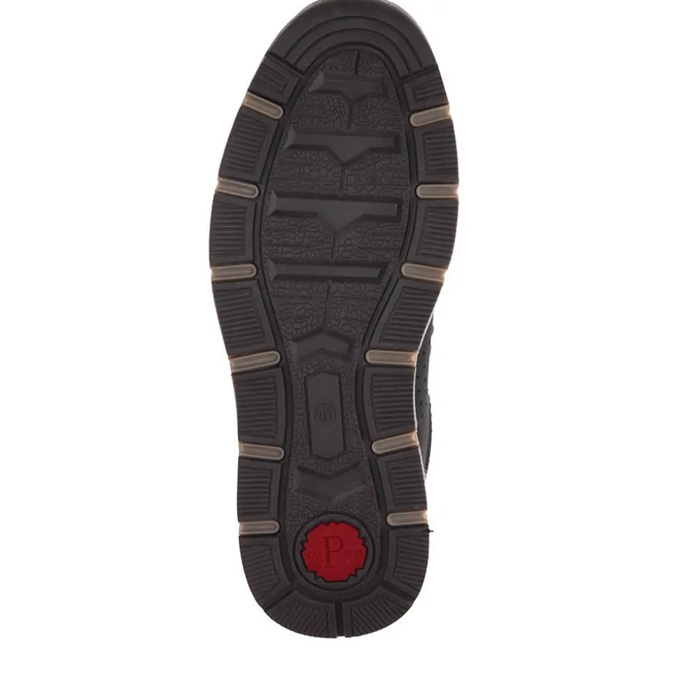 Wide Fit Casual Slip-On Trainers - Black