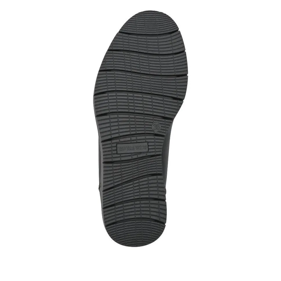 Wide Fit Chunky Pumps - Black
