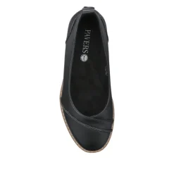 Wide Fit Chunky Pumps - Black