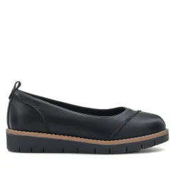 Wide Fit Chunky Pumps - Black