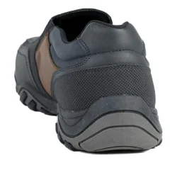Wide Fit Cushioned Slip On Shoes - Navy