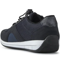 Wide-Fit Cushioning Trainers - Navy