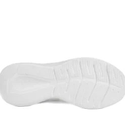 Wide Fit Easy Step In Bungee Lace Trainers - White
