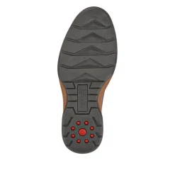 Wide Fit Elasticated Slip-On Shoes - Dark Brown