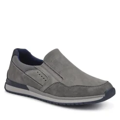 Wide Fit Elasticated Slip On Shoes - Grey