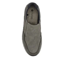 Wide Fit Elasticated Slip On Shoes - Grey
