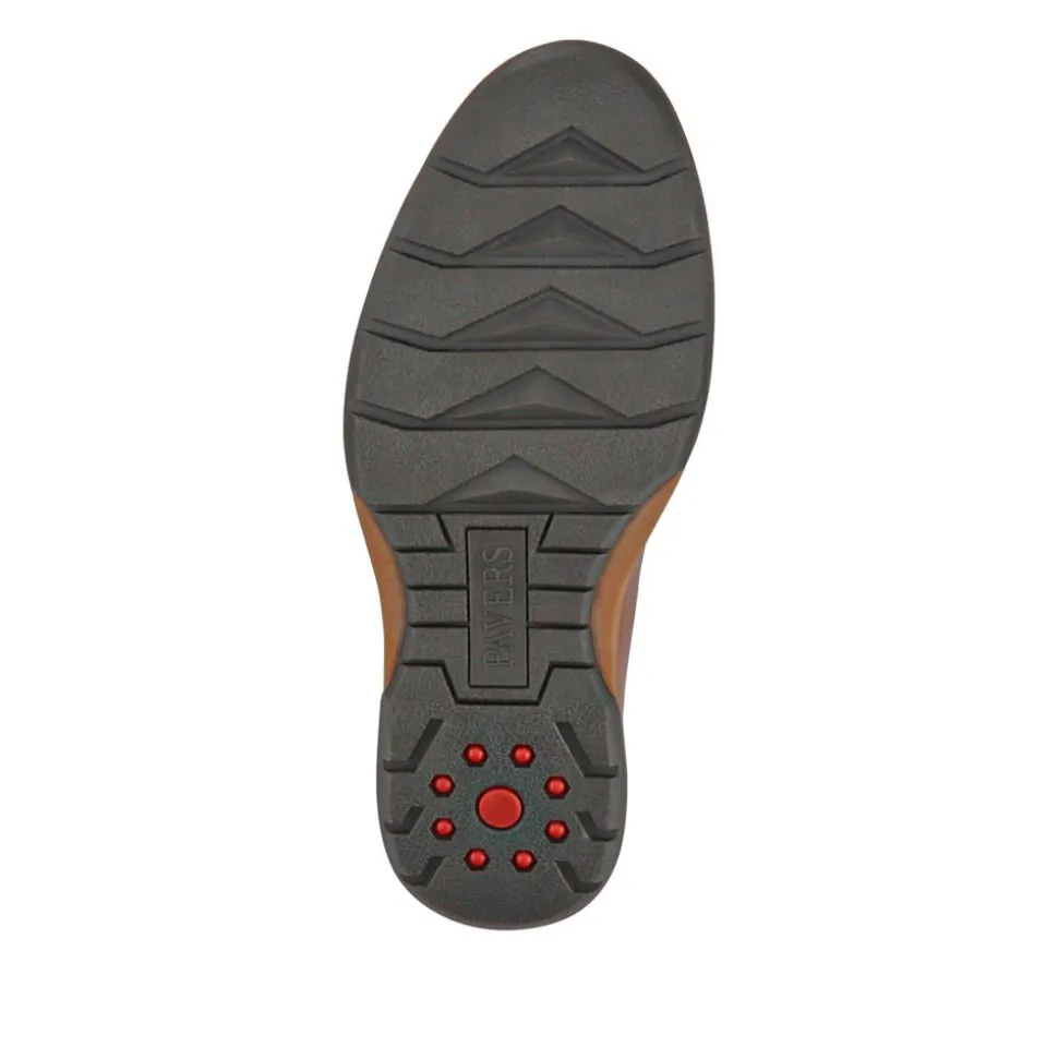 Wide Fit Elasticated Slip-On Shoes - Tan