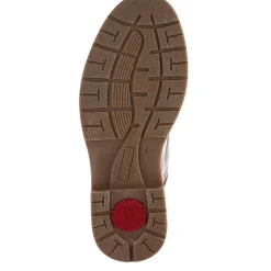 Wide Fit Lace-Up Casual Boots - Tan