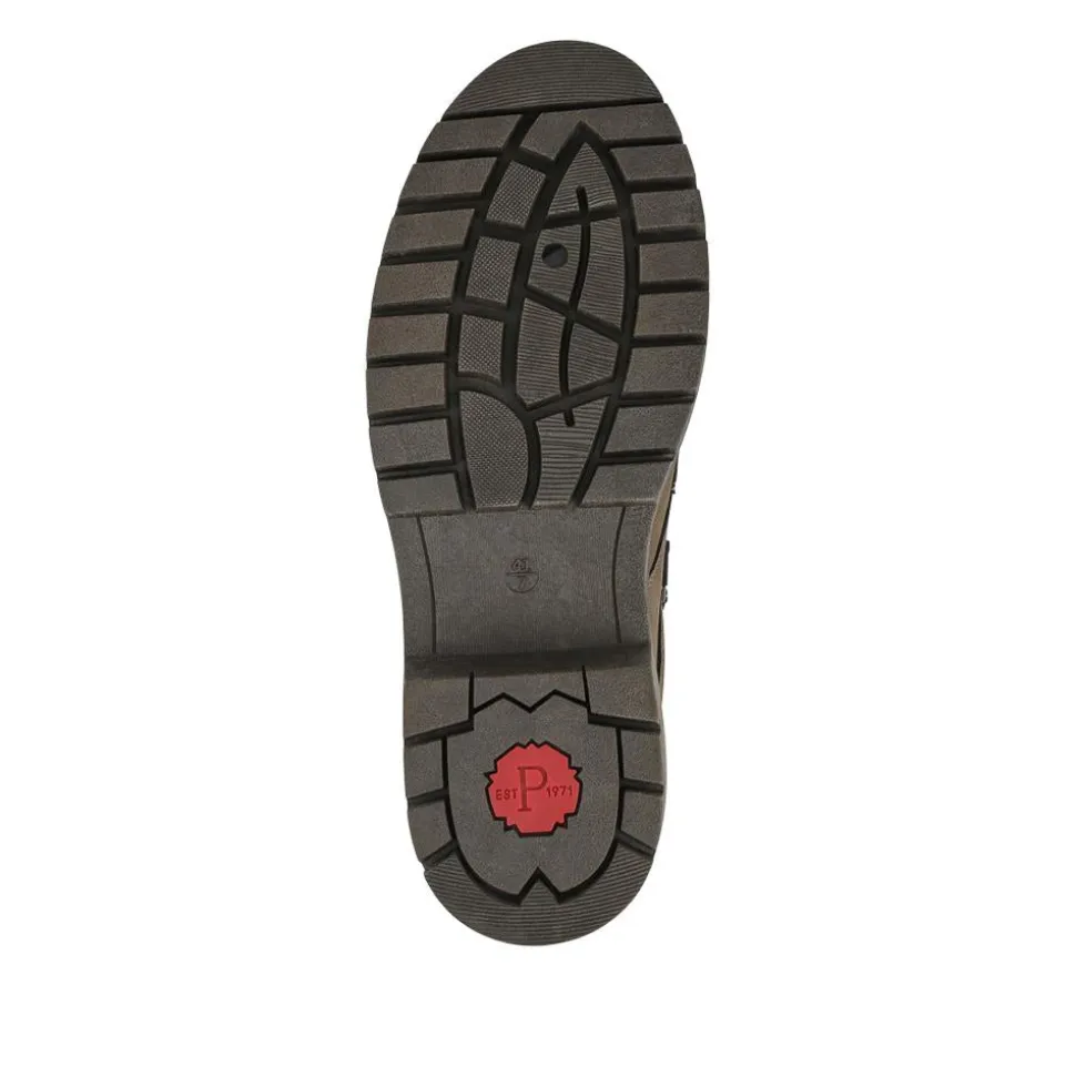 Wide Fit Lace Up Casual Shoes - Khaki