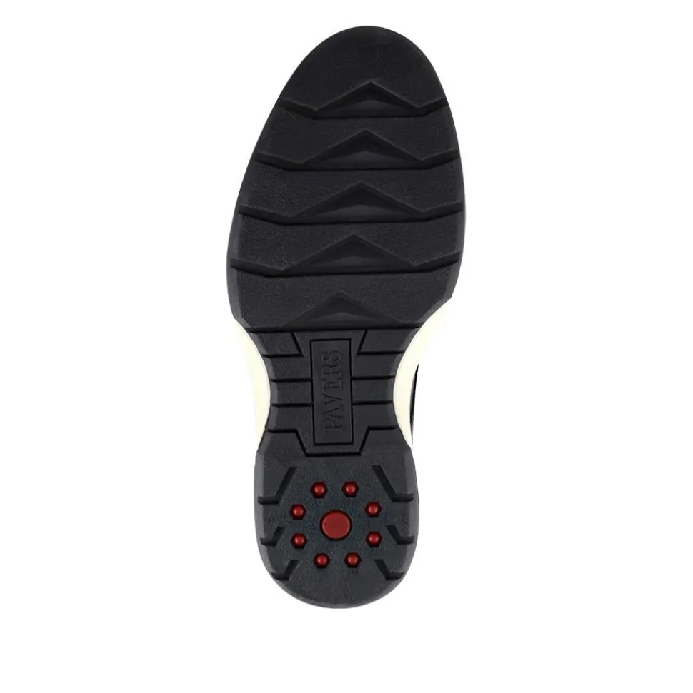 Wide Fit Lace-Up Casual Shoes - Navy