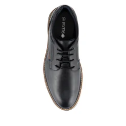 Wide Fit Lace-Up Casual Shoes - Navy