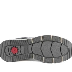 Wide Fit Lace Up Shoes With Grip Sole - Black