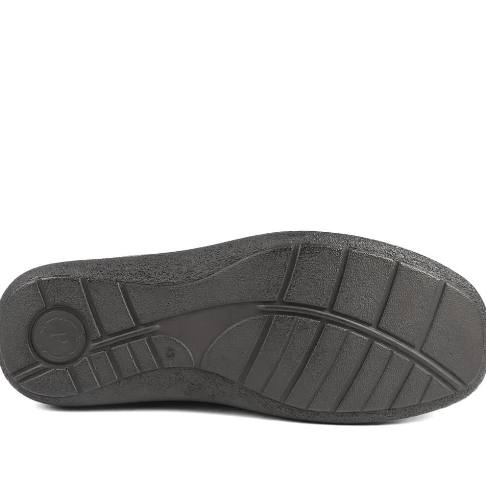 Wide Fit Leather Casual Lace Up Shoes - Dark Brown
