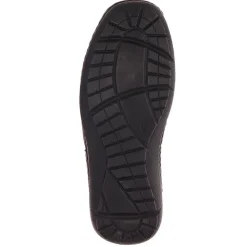 Wide Fit Leather Lace-Up Shoes - Bordeaux