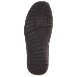 Wide Fit Leather Lace-Up Shoes - Dark Brown