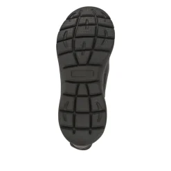 Wide Fit Leather Slip-On Shoes - Black