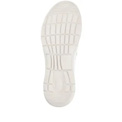 Wide Fit Leather Slip-On Shoes - White