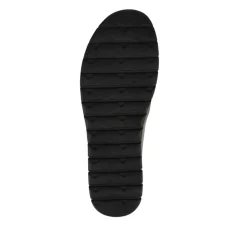 Wide Fit Leather Touch-Fasten Monk Shoes - Black
