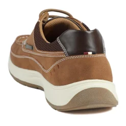 Wide Fit Lightweight Lace Up Shoes - Tan