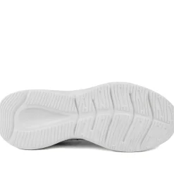 Wide Fit Memory Foam Easy Step In Trainers - Navy