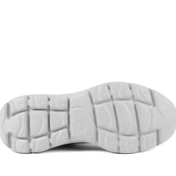 Wide Fit Memory Foam Lace Up Trainers - Black