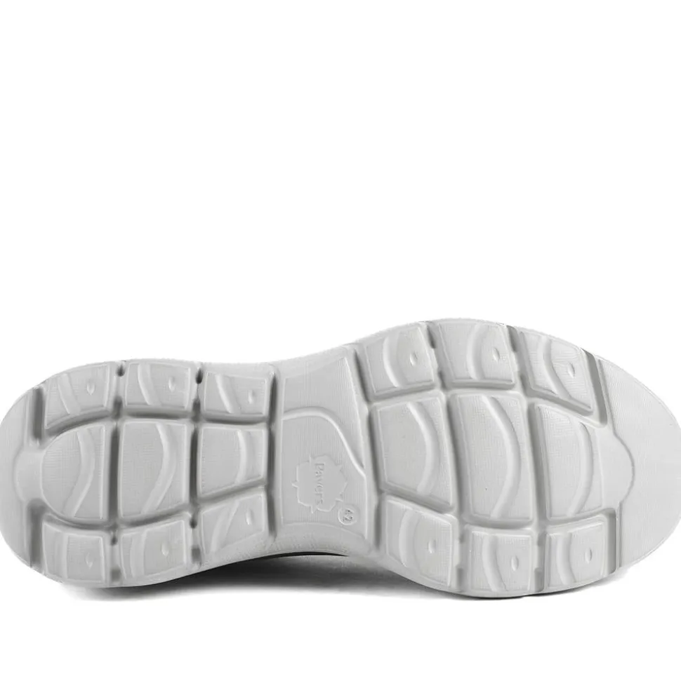 Wide Fit Memory Foam Lace Up Trainers - Charcoal