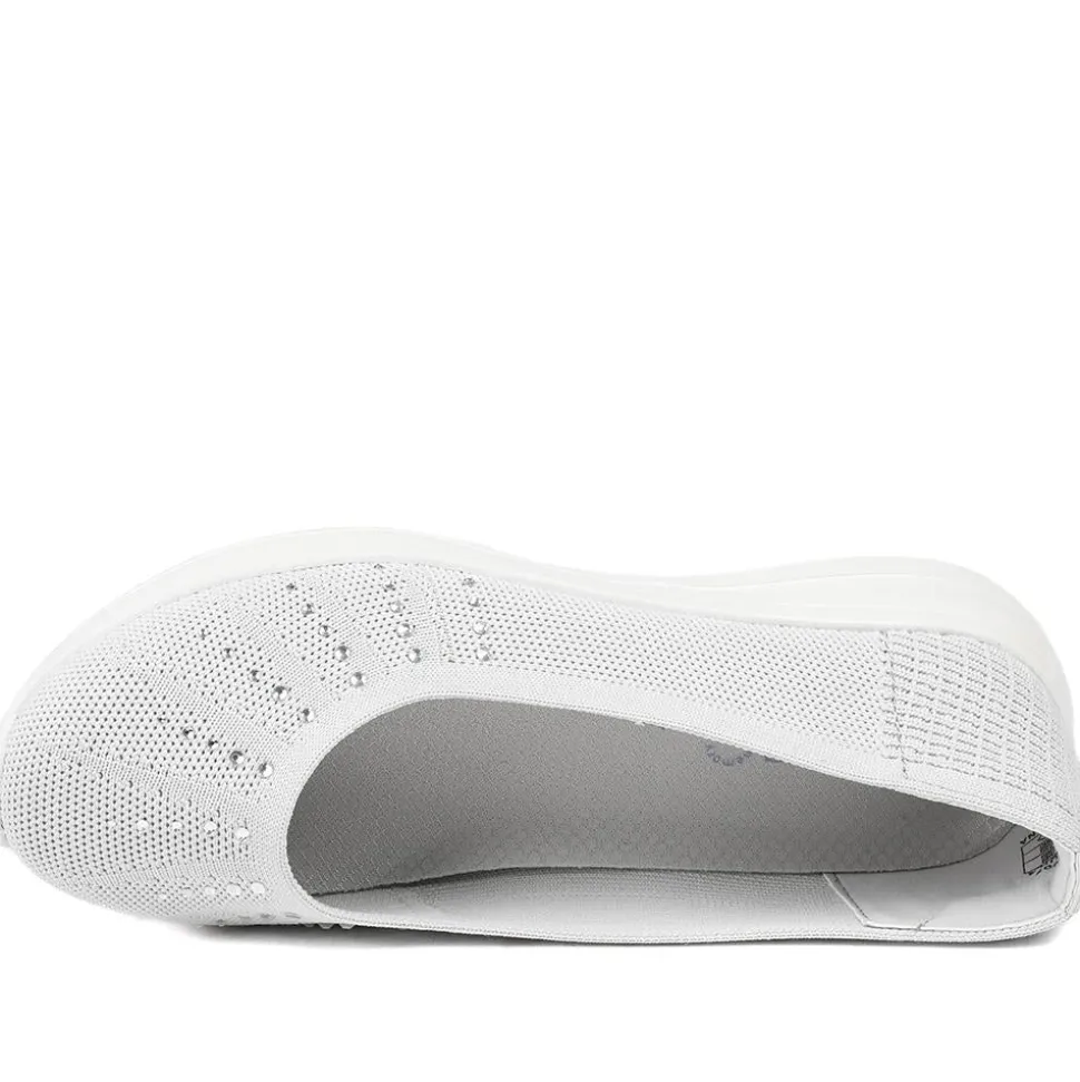 Wide Fit Memory Foam Sporty Pumps - Grey
