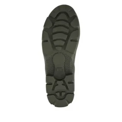 Wide Fit Rubber Ankle Boots - Olive
