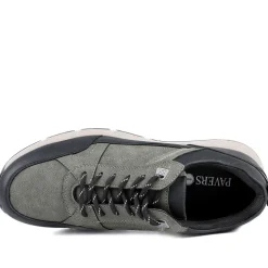Wide Fit Rugged Lace Up Trainers - Khaki