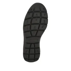 Wide Fit Smart Leather Shoes - Black
