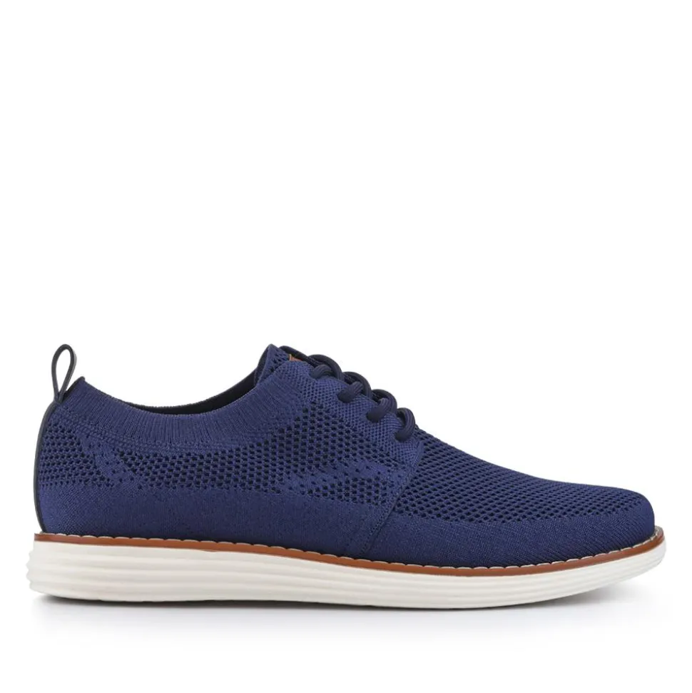 Wide Fit SoftKnit-Upper Shoes - Navy
