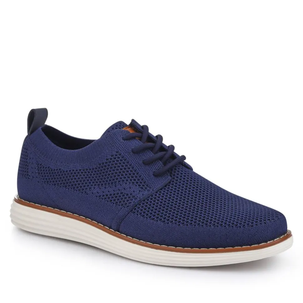 Wide Fit SoftKnit-Upper Shoes - Navy