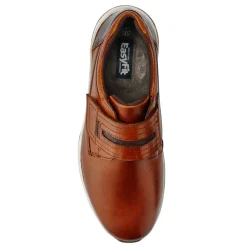 Wide-Fitting Casual Shoes - Cognac