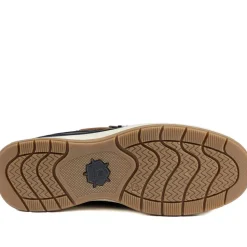 Wide Fit Touch Fasten Casual Shoes - Navy