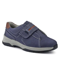 Wide-Fit Touch-Fasten Shoes - Navy