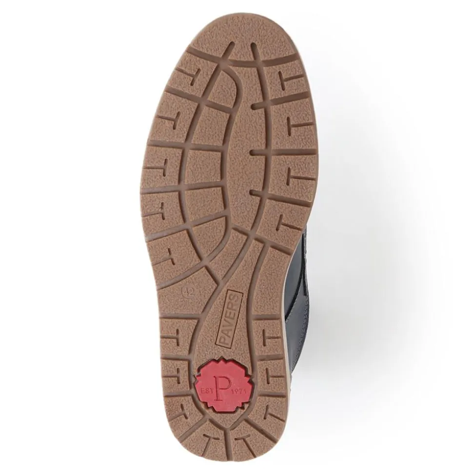 Wide Fit Touch-Fasten Trainers - Navy