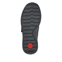 Wide Fit Touch Fasten Trainers - Navy