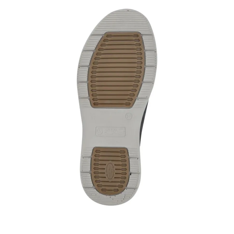 Wide-Fit Zip-Fastening Trainers - Black
