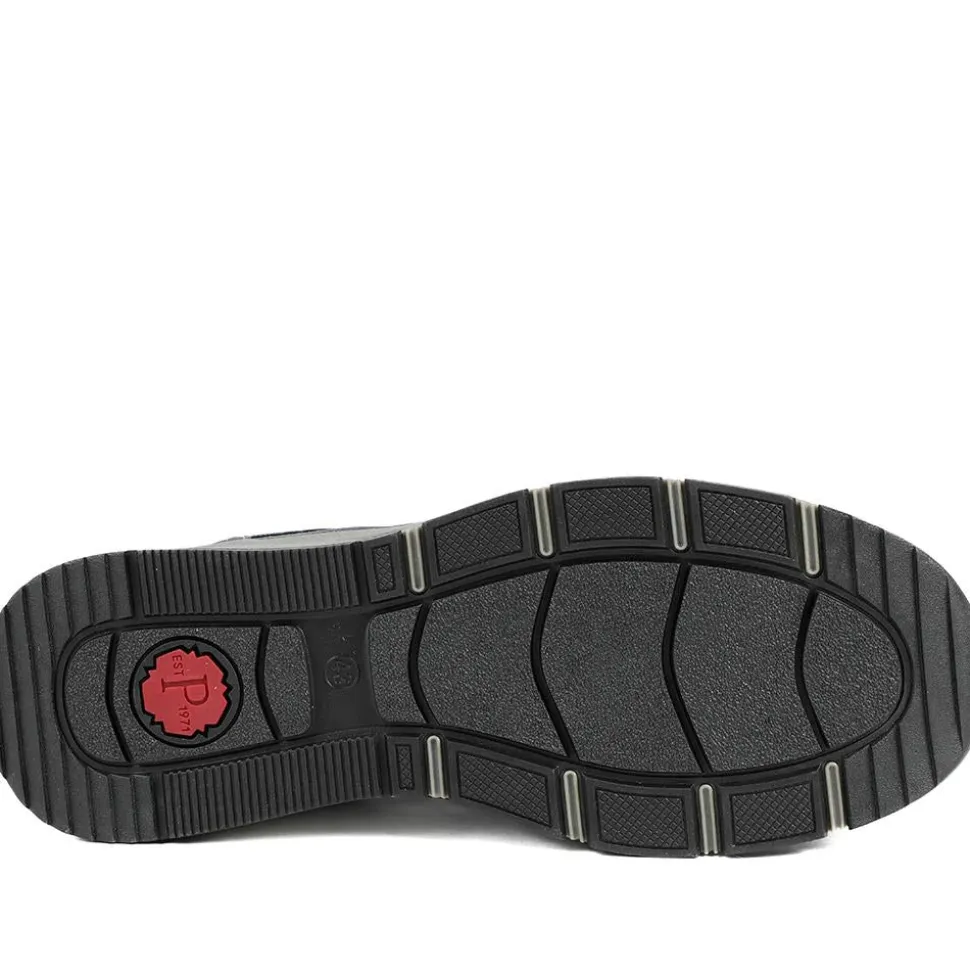 Wide Fit Zip & Lace Fasten Casual Trainers - Navy