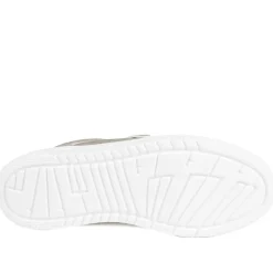 Wide Fit Zip & Lace Platform Trainers - Soft Gold