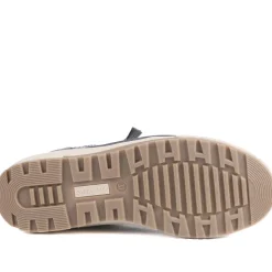 Wide Fit Zip & Lace Trainers - Denim