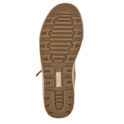 Wide Fit Zip & Lace Trainers - Tan