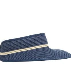 Woven Sun Visor - Navy