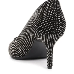 Yanna Embellished Court Shoes - Pewter